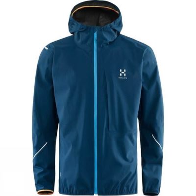 Chaquetas Haglofs L.I.M Proof Hombre - Azules - Chile LYS081352